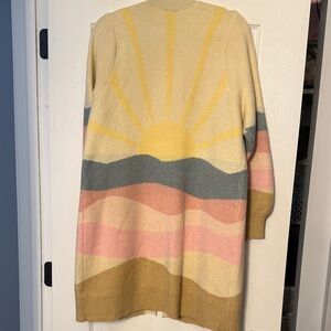 Torrid Sunset Duster sweater